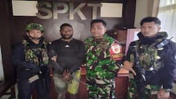 Satgas Pamtas Yonif 715 Motuliato Tangkap Buronan OPM Kamenak Gire