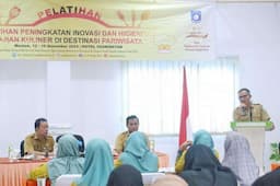 40 Pelaku UMKM di Bangka Barat Diberikan Pelatihan Inovasi dan Higienitas Kuliner