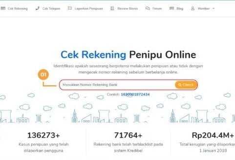 2 Cara Cek Rekening Penipu Oline dengan Mudah, Bisa Lewat Handphone