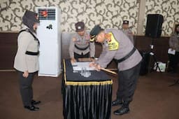 Tiga Jabatan Strategis Polres Lampung Selatan Resmi Berganti dalam Sertijab yang Dipimpin Kapolres