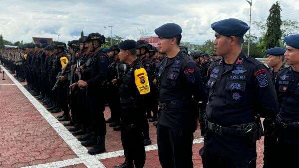 Jamin Keamanan Pilkada, Polda Sulawesi Tengah Kerahkan 450 Personel