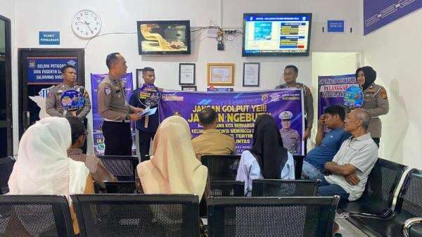 Satlantas Polres Inhu: Jangan Golput, Jangan Ngebut