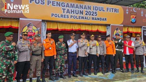 Kapolda Sulbar Tinjau Kesiapan Operasi Ketupat Marano 2025 di Polres Polman, Pastikan Keamanan Mudik Kapolda Sulbar Tinjau Kesiapan Operasi Ketupat Marano 2025 di Polres Polman, Pastikan Keamanan Mudik