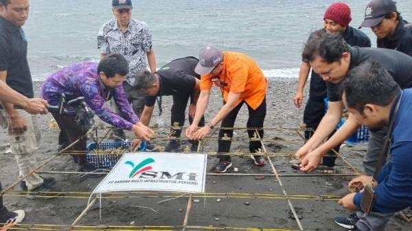 Banyuwangi Kian Serius Lestarikan Laut, 2.000 Bibit Terumbu Karang Ditanam di Pantai Sengkong