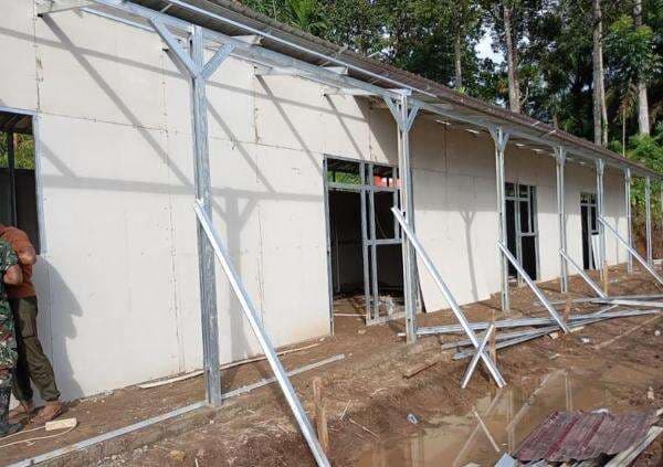 Pembangunan Huntara Korban Bencana di Agam Capai 50 Pembangunan Huntara Korban Bencana di Agam Capai 50