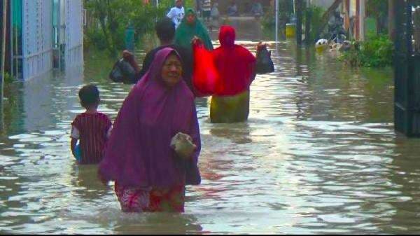 Puncak Musim Hujan, 88 Desa di Sekitar Bengawan Solo Bojonegoro Rawan Banjir