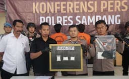 Tim Gabungan Polres Sampang Tangkap Kurir Sabu Antar Kota, Barang Bukti 218 Gram Diamankan Polisi