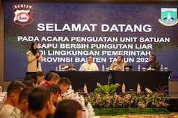 Lemahnya Pelayanan Publik, Pemprov Banten Perkuat Unit Satgas Saber Pungli