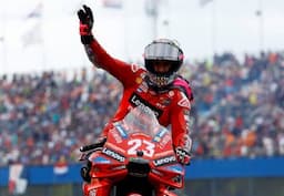 Enea Bastianini Senang Usai Halangi Marc Marquez hingga Turun ke Posisi 10 MotoGP Belanda 2024