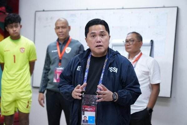 Erick Thohir Bicara Rencana Persiapan Timnas Indonesia Tandang ke Bahrain dan China