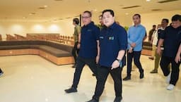 Erick Thohir Cek Terminal Haji dan Umrah Soetta, Ingin Seluruh Jemaah Jadi Prioritas