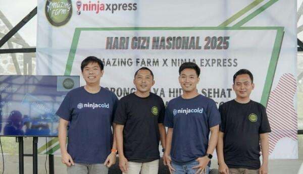 Amazing Farm dan Ninja Xpress Dorong Gaya Hidup Sehat dengan Layanan Ninja Cold