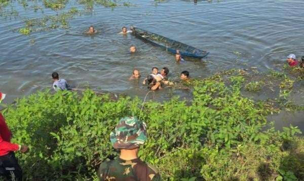 Perahu Terbalik Saat Bermain Di Rawa, Bocah Di Kecamatan Sekaran Meninggal