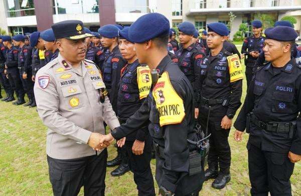 Polda Jateng Lepas Kepulangan 300 Personel BKO Korps Brimob Polri Seusai Pengamanan Pilkada