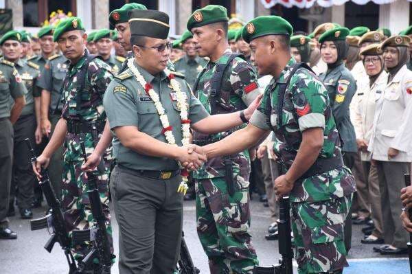 Pindah Tugas di BIN, Kolonel Inf Rama Pratama Berikan Kesannya Selama Jabat Ndanrem 081/DSJ