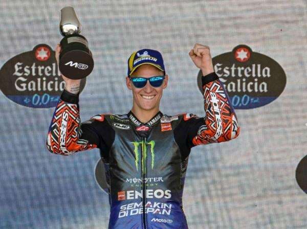 Finis Podium Lagi, Fabio Quartararo Bahagia Bisa Lupakan MotoGP Mandalika 2023 Finis Podium Lagi, Fabio Quartararo Bahagia Bisa Lupakan MotoGP Mandalika 2023