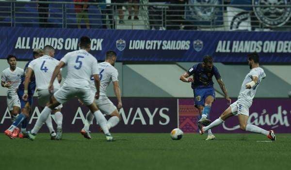 Persib Tertinggal 0-2 dari Lion City Sailors di Babak Pertama ACL 2