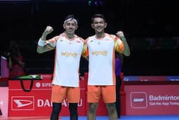 Fajar/Rian Tembus 16 Besar Kumamoto Masters 2024 usai Libas Duo AS