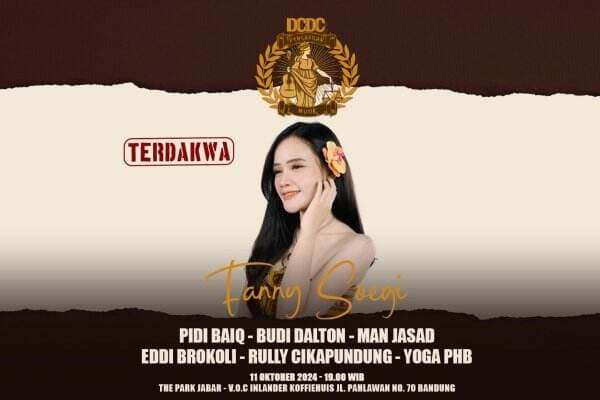 DCDC Pengadilan Musik akan <i>Sidang</i>&nbsp;Rebellion Rose dan Fanny Soegi