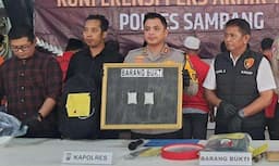 Hendak Hantarkan Sabu ke NTB, Dua Kurir Asal Lumajang Ditangkap Polisi di Sampang