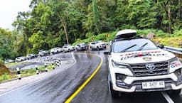 Touring ke Labuan Bajo, Komunitas Fortuner ID42NER Arungi Perjalanan Ratusan Kilometer