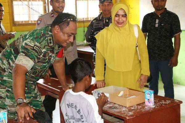 Dandim, Ribuan Pelajar Aceh Timur Antusias Program Makan Bergizi Gratis