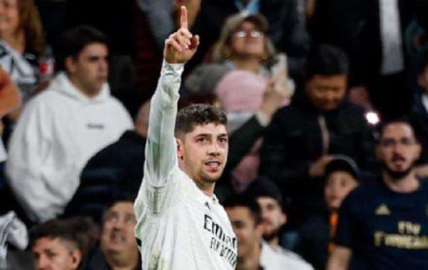 Real Madrid Susah Payah Tumbangkan Athletic Bilbao, Valverde Cetak Gol Keren Real Madrid Susah Payah Tumbangkan Athletic Bilbao, Valverde Cetak Gol Keren