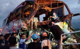 Kecelakaan Maut di Tol Pandaan-Malang, Empat Orang Tewas