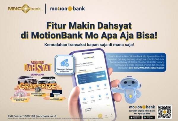 Nabung di MNC Bank Makin Praktis dan Untung! Nikmati Kemudahannya di MotionBank