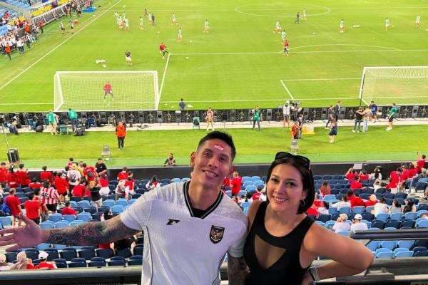 Demi Timnas Indonesia, Ganindra Bimo Terbang ke Sydney Pakai Jersey Pildun 26 Demi Timnas Indonesia, Ganindra Bimo Terbang ke Sydney Pakai Jersey Pildun 26