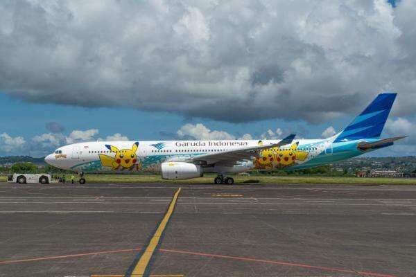 Garuda Indonesia Operasikan Jet GA-2, Ada Motif Batik Garuda Indonesia Operasikan Jet GA-2, Ada Motif Batik