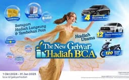 Apresiasi Nasabah Setia, BCA Gelar Gebyar Hadiah BCA dengan Berbagai Hadiah Menarik