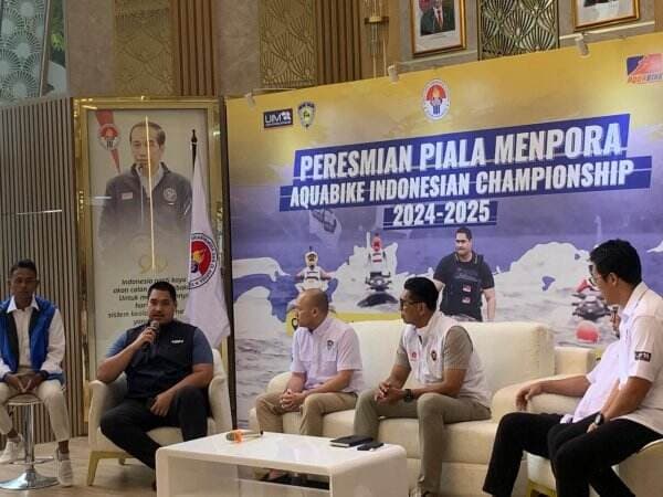 Gelar Piala Menpora Aquabike Indonesia Championship 2024-2025, Kemenpora Ingin Cara Pembalap Terbaik untuk Kejuaraan Dunia