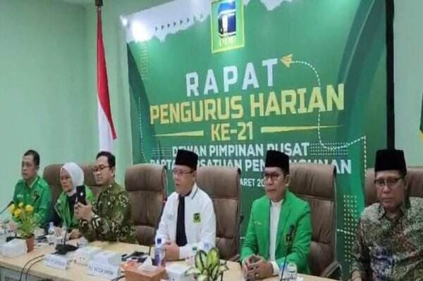 Gelar Rapat Konsolidasi Internal, PPP Beri Selamat ke Prabowo-Gibran