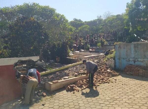 Tembok Sekolah Ambruk Akibat Gempa, Disdik KBB Pastikan Tak Ganggu Kegiatan Belajar