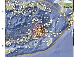 Gempa M 5,4 Guncang Tanimbar Maluku, Tidak Berpotensi Tsunami