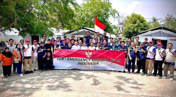 Tim Medis Indonesia Akhiri Misi Bantu Korban Gempa M7,7 di Myanmar Tim Medis Indonesia Akhiri Misi Bantu Korban Gempa M7,7 di Myanmar