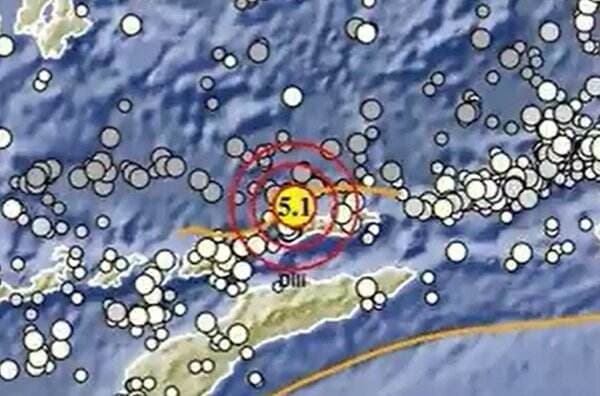  Alor NTT Diguncang Gempa M5,1 Dini Hari, Tidak Berpotensi Tsunami