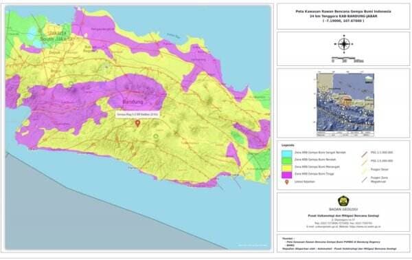 Badan Geologi Ungkap Penyebab Gempa M5,0 di Bandung yang Rusak Ratusan Rumah Warga