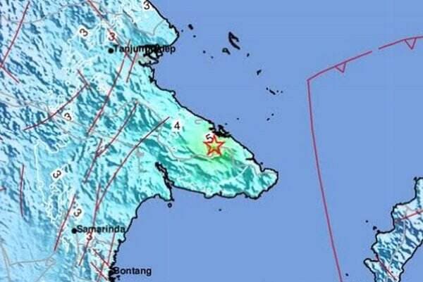 <i>Breaking News</i>: Gempa M5,6 Guncang Berau Kalimantan Timur