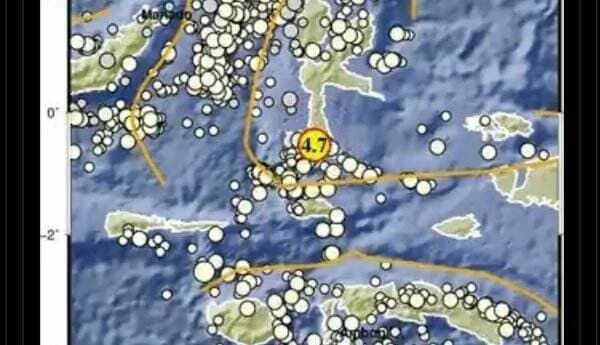 Gempa M4,6 Guncang Labuha Malut