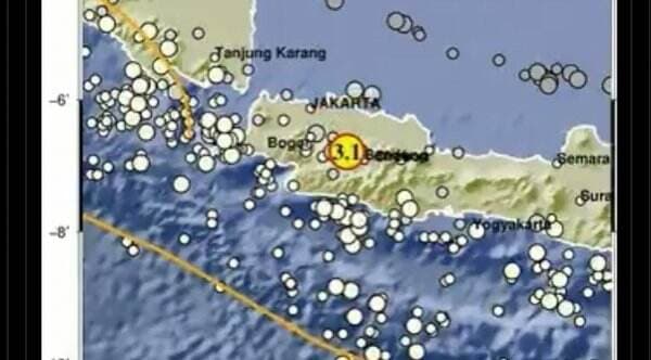 Cianjur Diguncang Gempa, Pusatnya di Darat