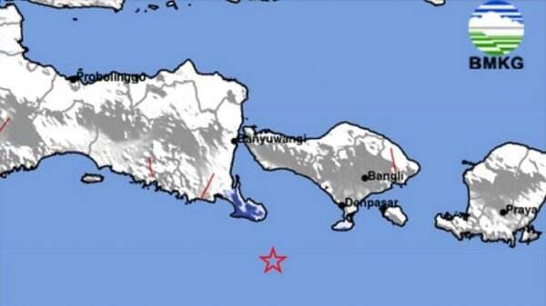 Gempa Hari Ini M4,2 Guncang Kuta Selatan Bali, Terasa hingga Banyuwangi