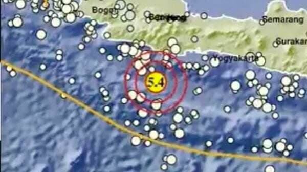 Update! Kekuatan Gempa Pangandara Jadi Magnitudo 5,4