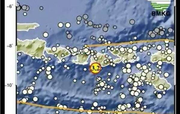 Gempa M3,2 Guncang Sumbawa Barat NTB