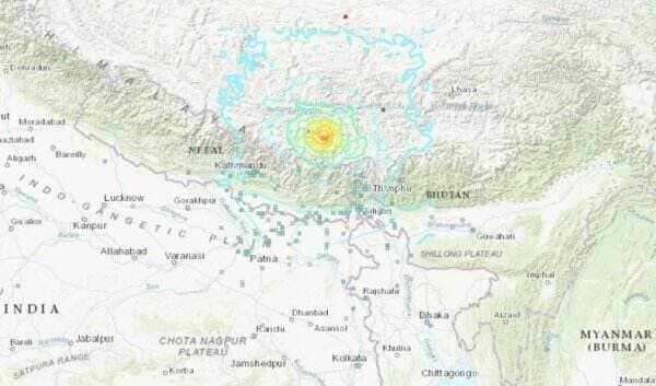 Gempa Dahsyat M7,1 di Tibet dan Nepal, Banyak Bangunan Ambruk