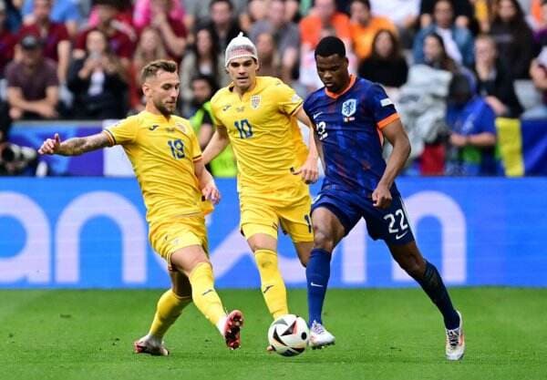Hasil Babak Pertama Timnas Rumania vs Belanda di Euro 2024: Cody Gakpo Cetak Gol, De Oranje Unggul 1-0