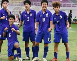 Hasil Babak Pertama Timnas Thailand U-16 vs Australia U-16 di Final Piala AFF U-16 2024: Sengit, Skor Imbang 1-1