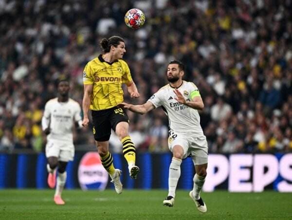 Hasil Final Liga Champions 2023-2024: Borussia Dortmund vs Real Madrid Masih 0-0 di Menit ke-35