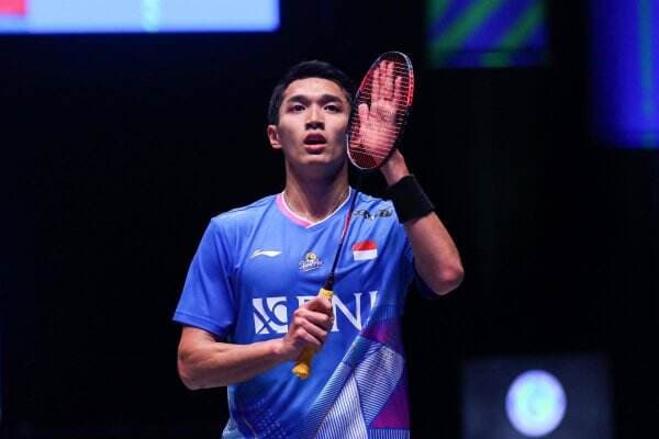 Hasil Perempatfinal Badminton Asia Championships 2024: Menang Mudah atas Lee Zii Jia, Jonatan Christie Lanjut ke Semifinal